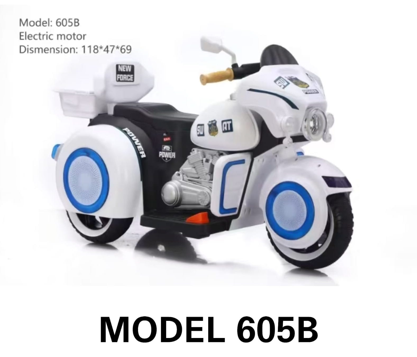 Rechargeable Toy Bike